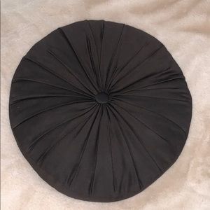 Black Circle Pillow
